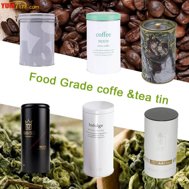 food grade coffee tin