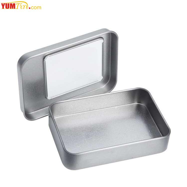 window lid rectangular tin