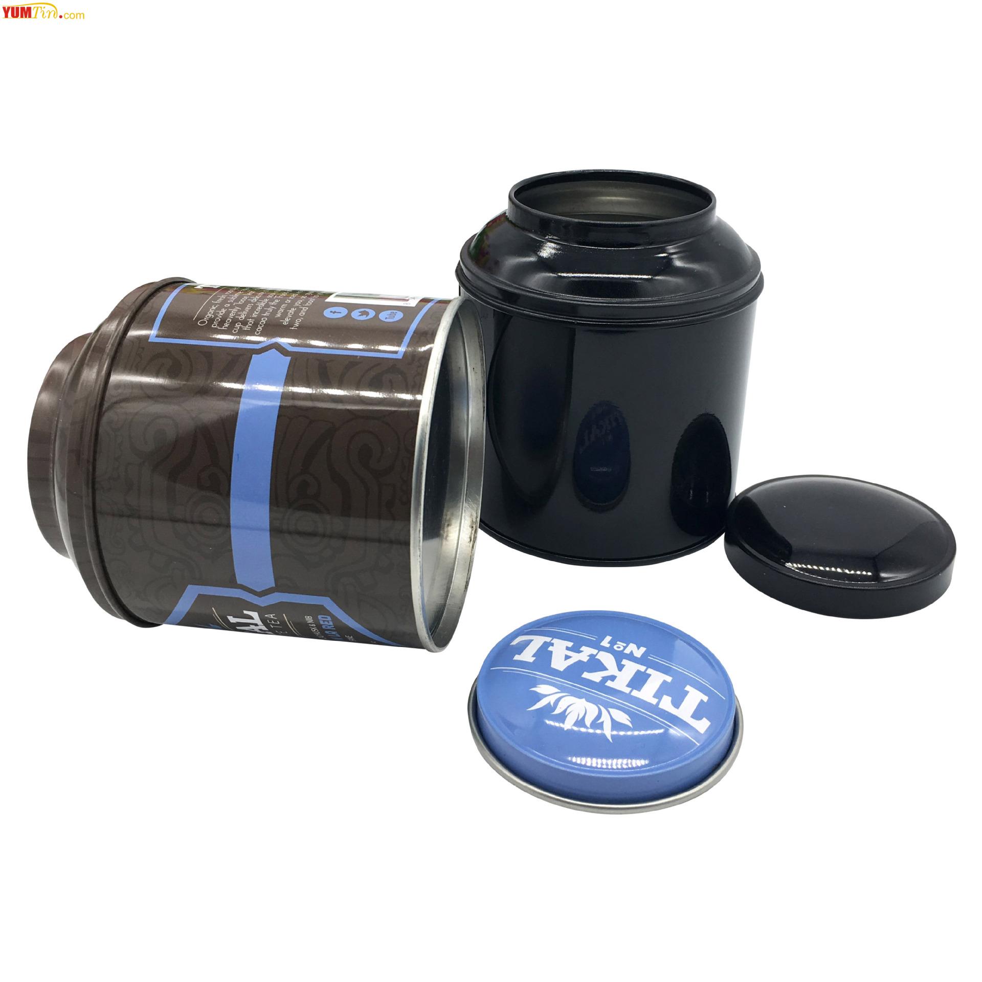 customized tea tin can packaging