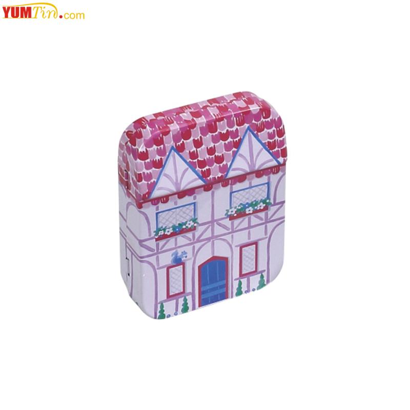 Christmas candy tin box