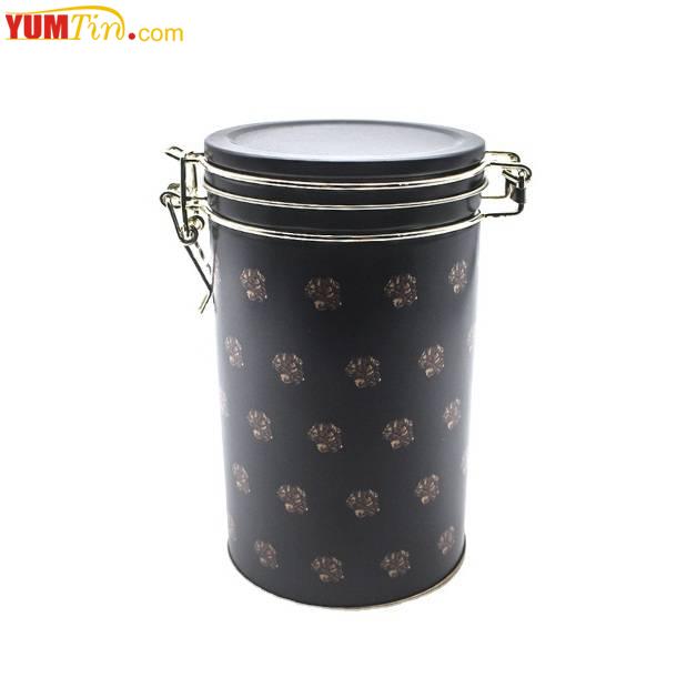 window lid tea tin box