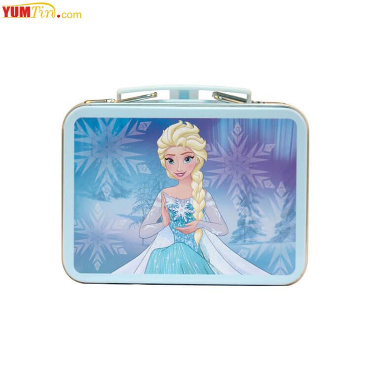 Princess tin kids lunch box