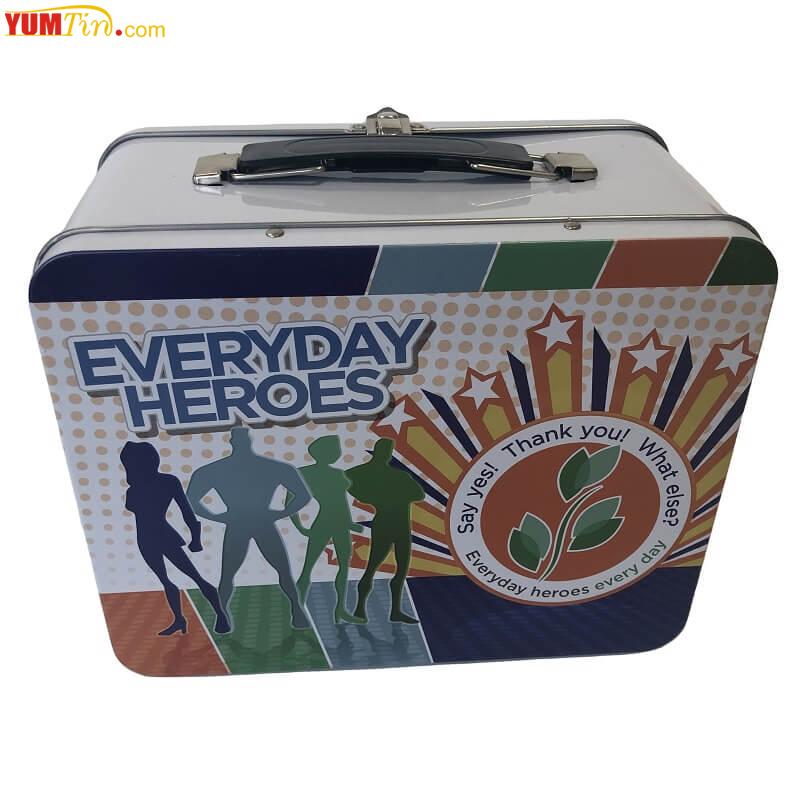 metal tin lunch boxes