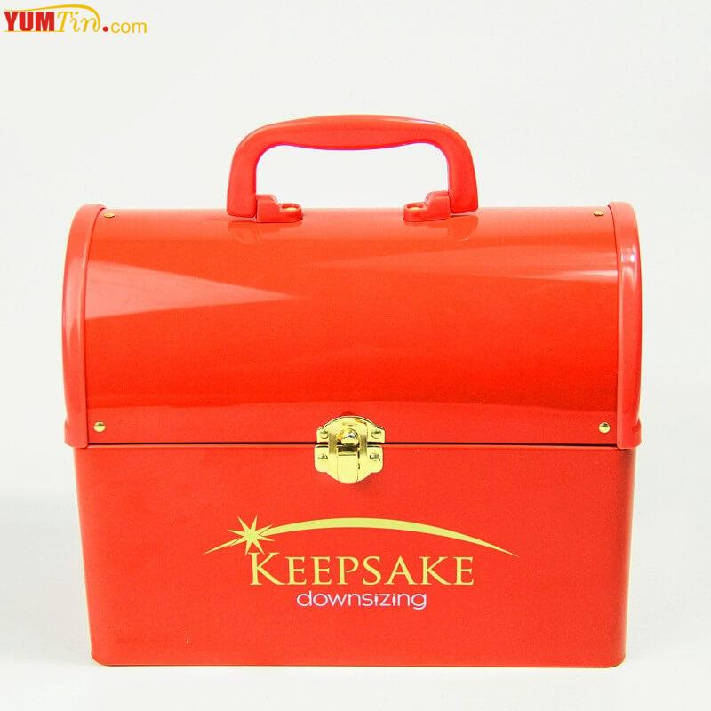 Metal dome lunch box